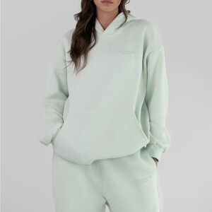 Women's Light Mint Pullover Hoodie